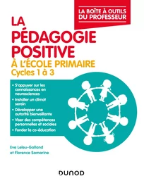 La pédagogie positive à l'école primaire