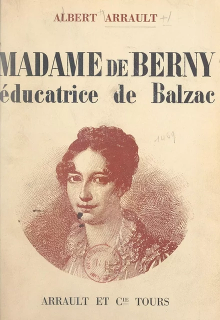 Madame de Berny - Albert Arrault - FeniXX réédition numérique