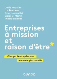 Entreprises à mission et raison d'être