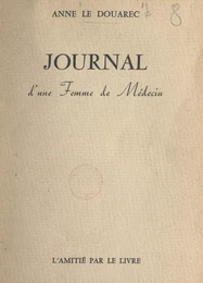 Journal d'une femme de médecin