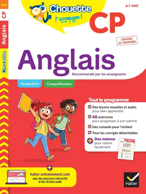 Chouette - Anglais CP - Corinne Touati, Juliette Baily - Hatier