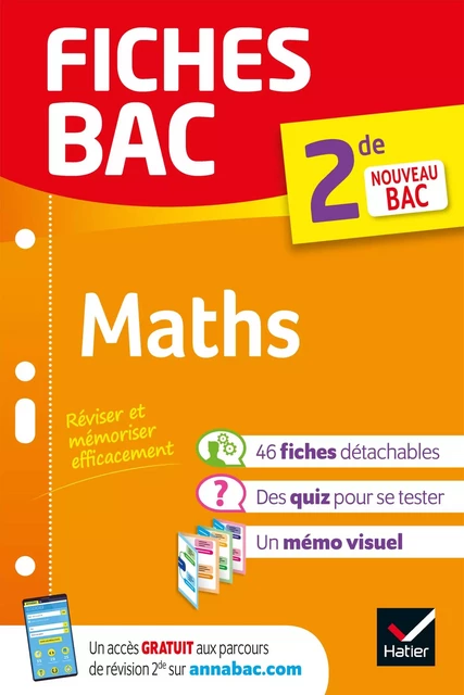 Fiches bac - Maths 2de - Hervé Kazmierczak, Christophe Roland - Hatier