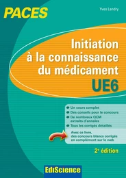 Initiation à la connaissance du médicament - UE6