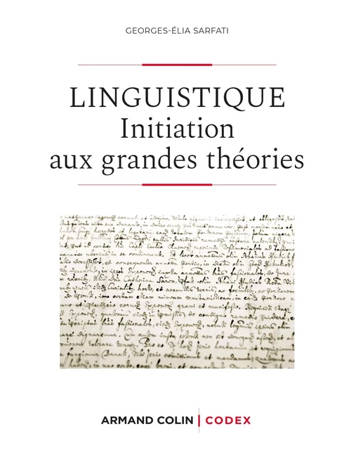 Linguistique - 2e éd. - Georges-Elia Sarfati - Armand Colin