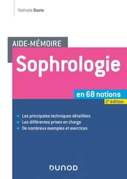 Aide-mémoire - Sophrologie -2e éd.