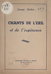 Chants de l'exil et de l'espérance