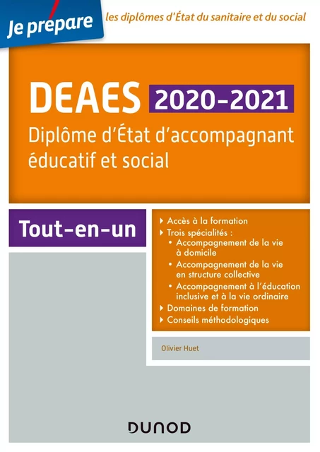 DEAES 2020-2021 - Olivier Huet - Dunod