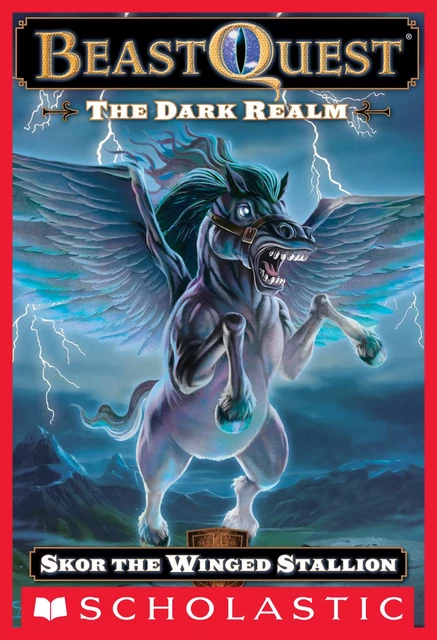 Skor the Winged Stallion (Beast Quest #14: The Dark Realm) - Adam Blade - Scholastic Inc.