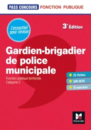 Pass'Concours - Gardien de police municipale - Catégorie C - Révision et entraînement