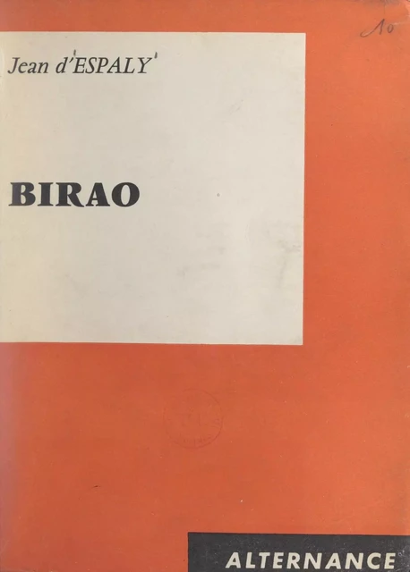 Birao - Jean d'Espaly - FeniXX réédition numérique