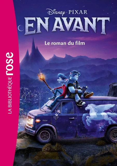 Bibliothèque Disney - En avant - Le roman du film - Walt Disney - Hachette Jeunesse