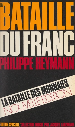 La bataille du franc -  Collectif - FeniXX réédition numérique