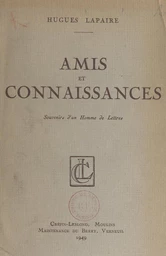 Amis et connaissances