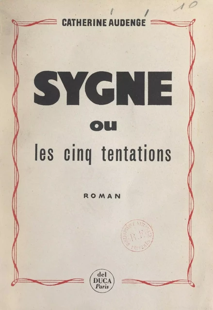 Sygne - Catherine Audenge - FeniXX réédition numérique