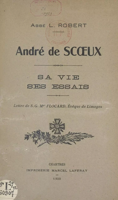 André de Scœux - Léon Robert - FeniXX réédition numérique