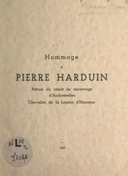 Hommage à Pierre Harduin