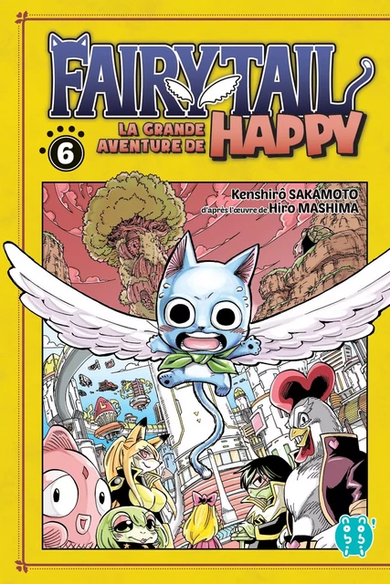 Fairy Tail - La grande aventure de Happy T06 - Kenshirô Sakamoto, Hiro Mashima - Nobi Nobi