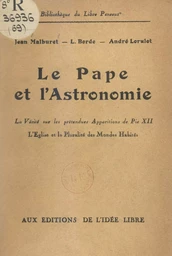 Le Pape et l'astronomie