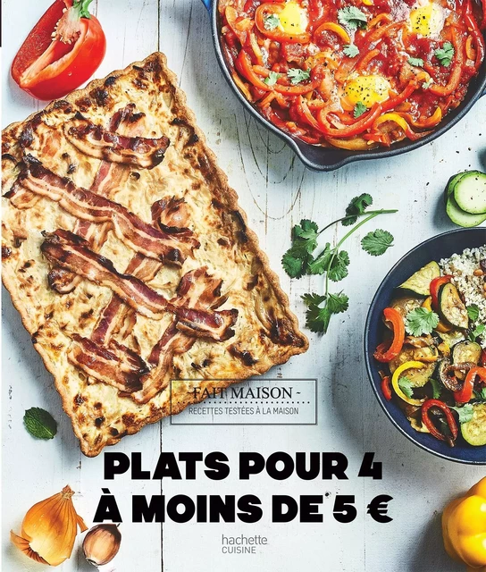 Plats pour 4 à moins de 5 euros - Sophie Dupuis-Gaulier - Hachette Pratique