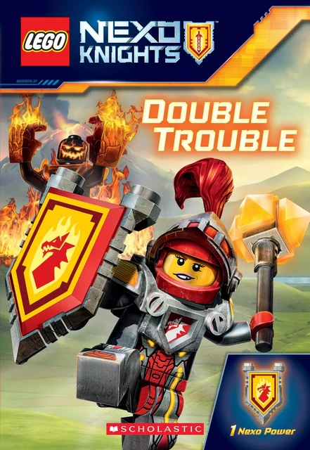 Double Trouble (LEGO NEXO Knights: Chapter Book) - Kate Howard - Scholastic Inc.