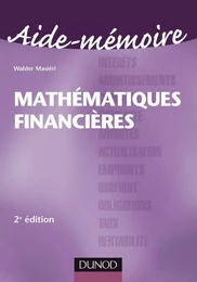 Aide-Mémoire de Mathématiques financières - 2ème édition