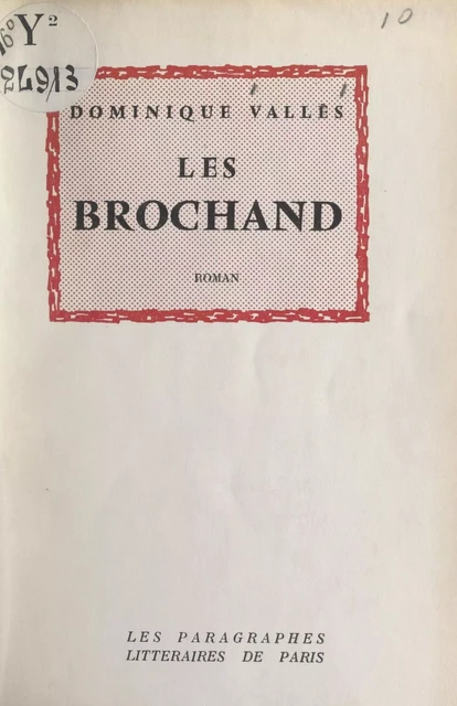 Les Brochand - Dominique Vallès - FeniXX réédition numérique