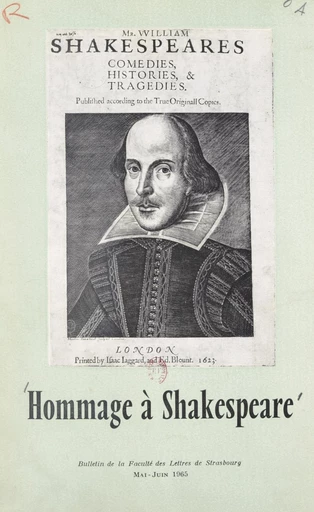 Hommage à Shakespeare -  Collectif,  Faculté des lettres et sciences humaines - FeniXX réédition numérique