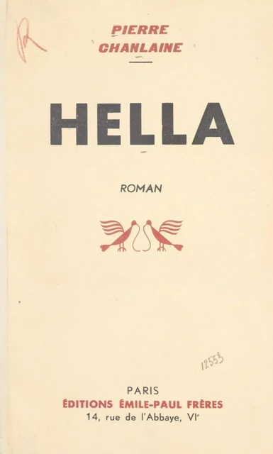 Hella - Pierre Chanlaine - FeniXX réédition numérique