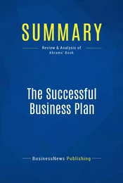 Summary: The Successful Business Plan