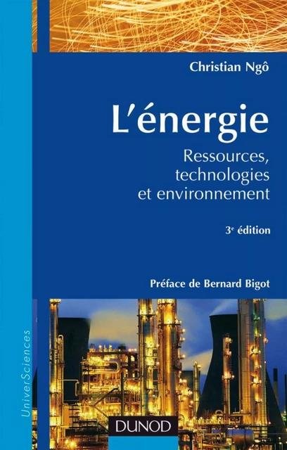 L'énergie - 3e éd. - Christian Ngô - Dunod