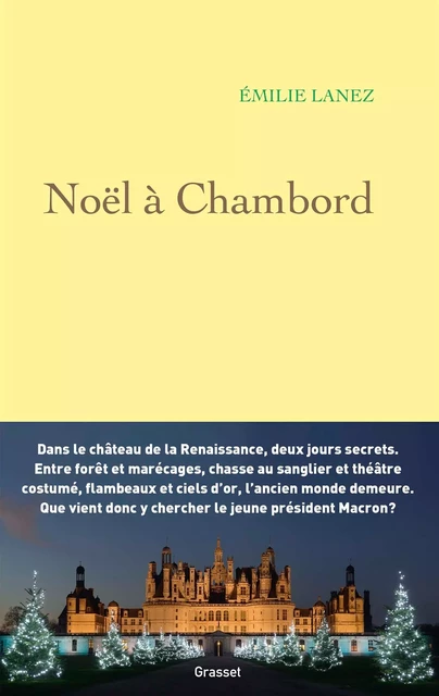 Noël à Chambord - Emilie Lanez - Grasset