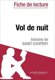 Vol de nuit de Saint-Exupéry (Fiche de lecture)