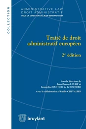 Traité de droit administratif européen