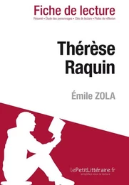 Thérèse Raquin de Émile Zola (Fiche de lecture)