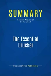 Summary: The Essential Drucker