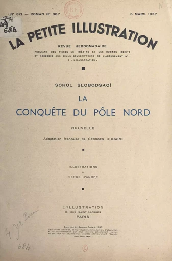 La conquête du Pôle Nord - Sokol Slobodskoï - FeniXX réédition numérique