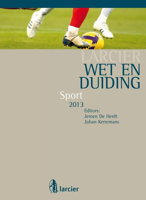 Wet & Duiding Sport -  - Uitgeverij Larcier