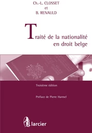 Traité de la nationalité en droit belge