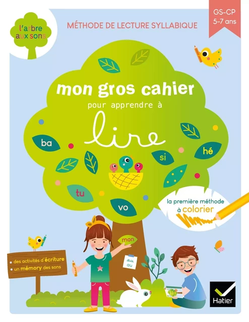 Mon gros cahier pour apprendre à lire GS-CP - Isabelle Arnaudon, Emmanuelle de La Chanonie, jérôme Peyrat - Hatier