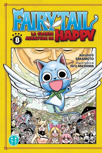 Fairy Tail - La grande aventure de Happy T08 - Kenshirô Sakamoto, Hiro Mashima - Nobi Nobi