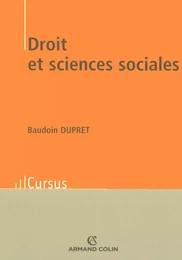 Droit et sciences sociales