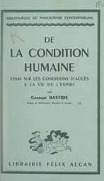 De la condition humaine