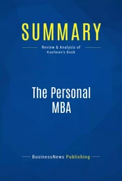 Summary: The Personal MBA