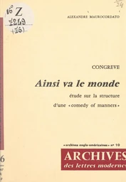 Ainsi va le monde