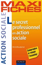 Maxi fiches. Le secret professionnel en action sociale