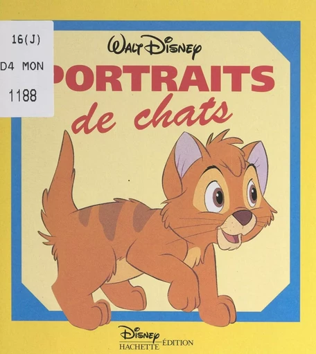 Portraits de chats -  Walt Disney - FeniXX réédition numérique