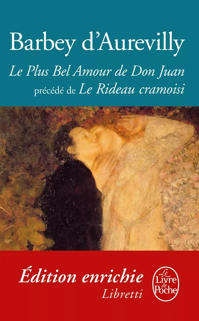 Le Plus Bel Amour de Don Juan suivi de Le Rideau cramoisi - Jules-Amédée Barbey d'Aurevilly - Le Livre de Poche