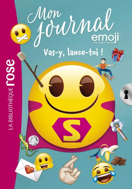 Emoji Tm Mon Journal 09 - Vas-y, lance-toi ! - Catherine Kalengula - Hachette Jeunesse