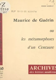 Maurice de Guérin