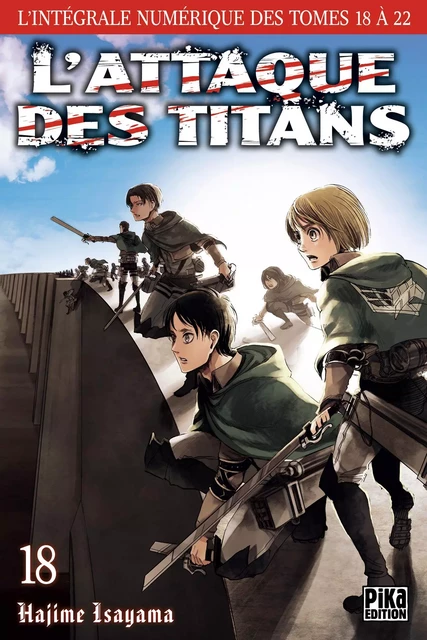 L'Attaque des Titans - L'intégrale T18 à T22 - Hajime Isayama - Pika